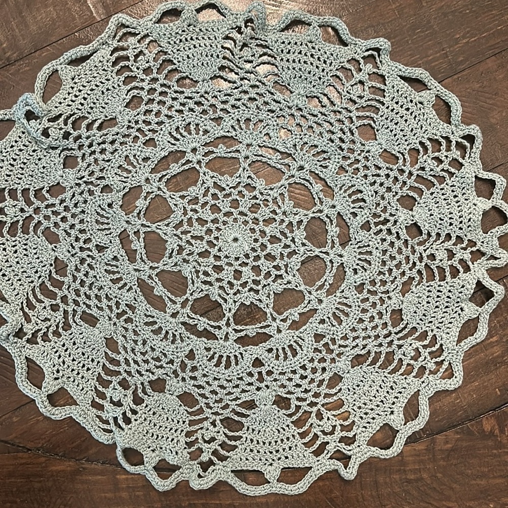 Round Crochet Doily - Picture 9 of 11